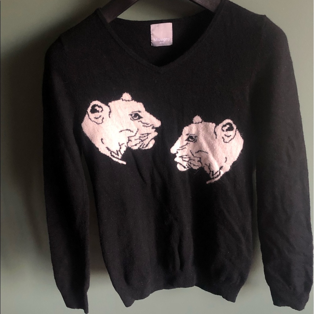 Miusigny- MIHO wool blend sweater